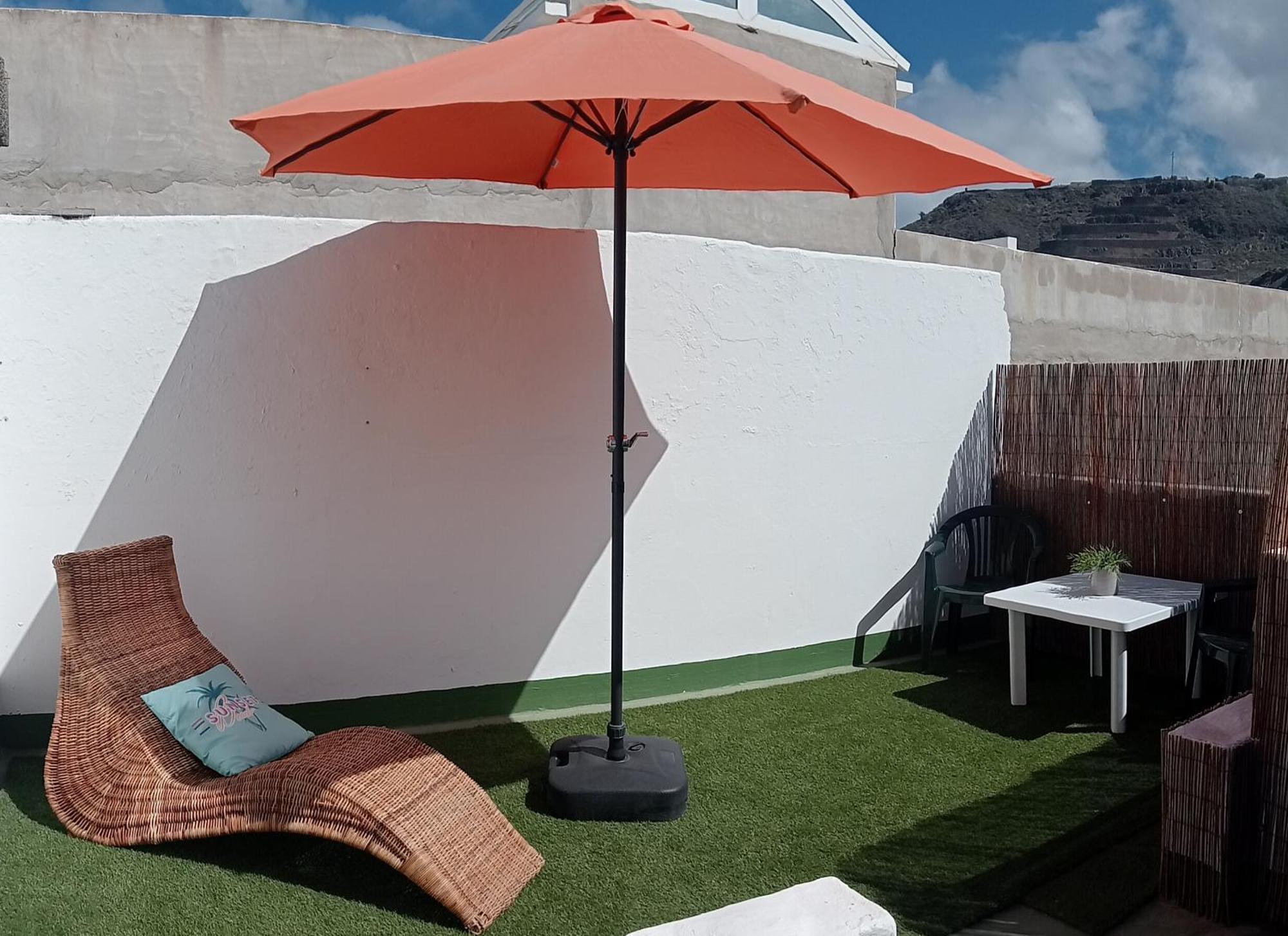 Santa Maria de Guia de Gran Canaria Piso Magico Junto Al Mar Con Gran Terraza 아파트 외부 사진